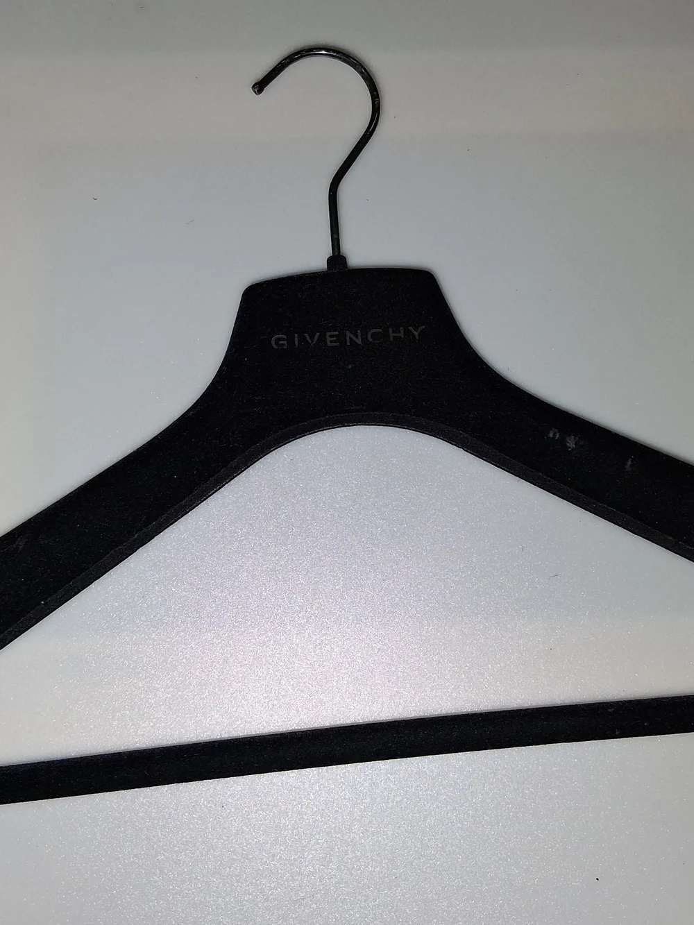 Givenchy Velvet Clothes Hanger in Black
